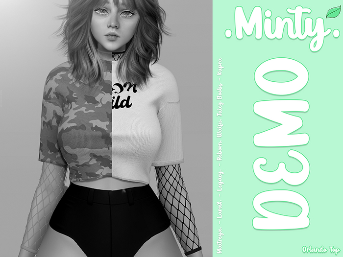 . Minty DEMO . - Orlando Top // Solids Pack & Patterns Pack