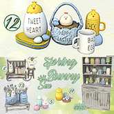 12. Sese - Spring Bunny - Hens & chicken