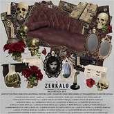 20. [ zerkalo ] Sighisoara - Skull w Candle Metal