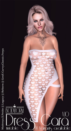 :*:BODYFORM:*: Dress Cara V10. Tintable. BOX//WEAR