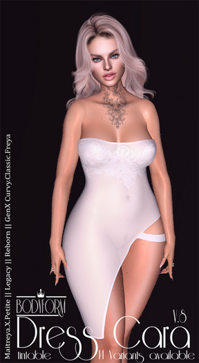 :*:BODYFORM:*: Dress Cara V8. Tintable. BOX//WEAR