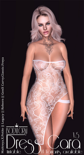 :*:BODYFORM:*: Dress Cara V5. Tintable. BOX//WEAR