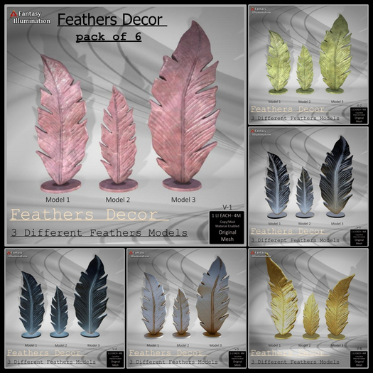 Feathers Decor Mega Pack