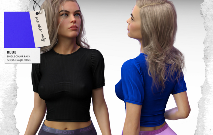 Newphe - Rina Top - Blue