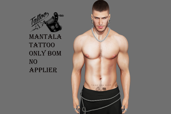 MANTALA TAKE THE RISK TATTOO