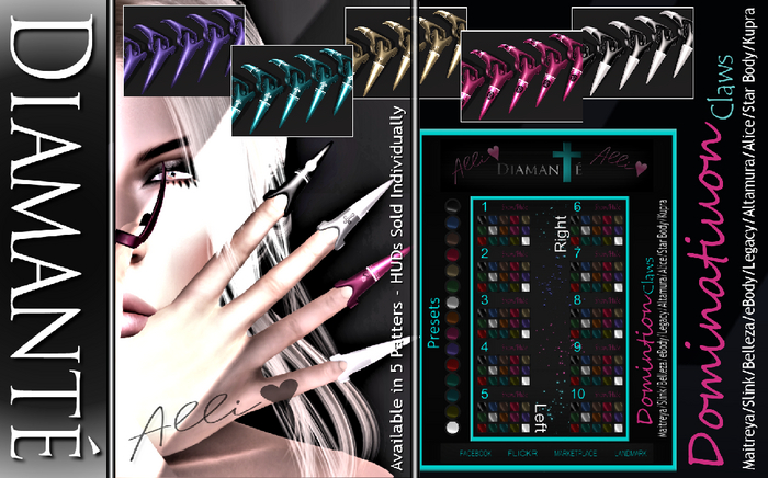:Diamante: Domination Claws DEMO 
