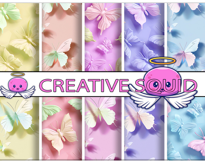 3D Butterfly Textures
