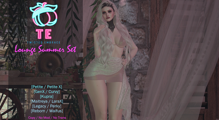 {Twisted Embrace} Lounge Summer Set