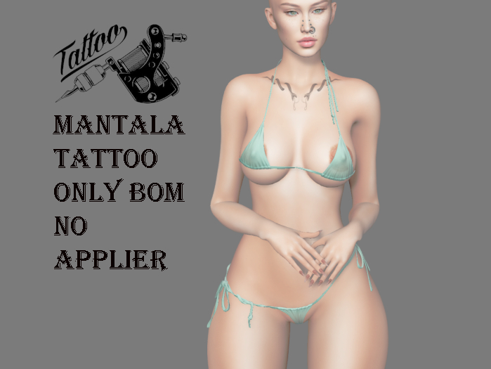 MANTALA 2 SNAKES TATTOO