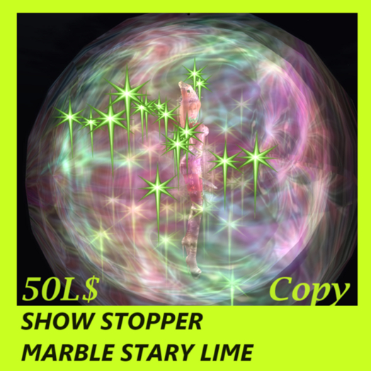 SHOW STOPPER MARBLE MP STARY LIME
