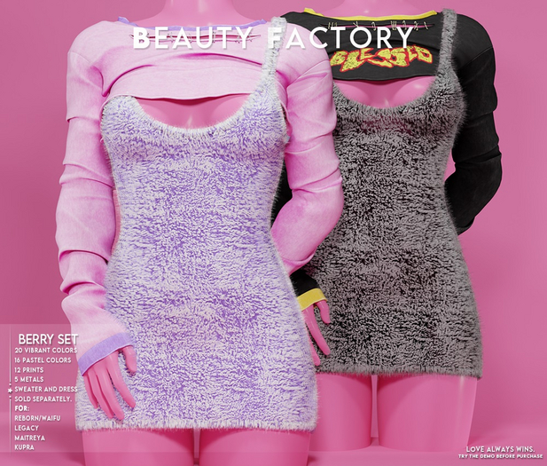 .BF. Berry Dress FATPACK