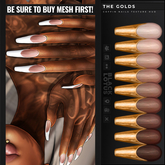 [BL] Coffin nails HUD // the golds