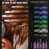 [BL] Coffin nails HUD // the dark swirls v.1