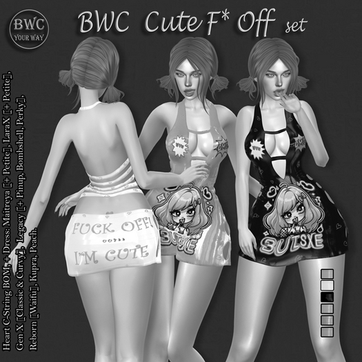 BWC Cute F* Off DEMO 