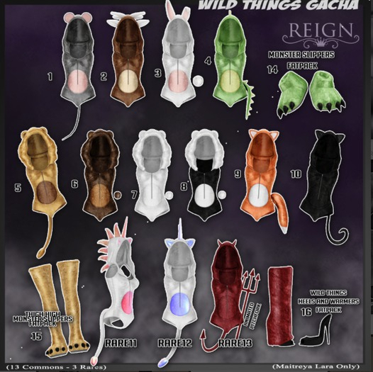 REIGN.- DEVIL ONESIE (MAITREYA) # 13 RARE