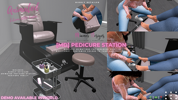 [MD] Pedicure Station - Boxed
