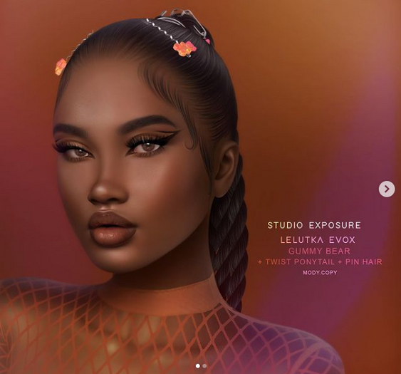 S.E LELUTKA EVOX GUMMY BEAR HAIRBASE BLACK 01
