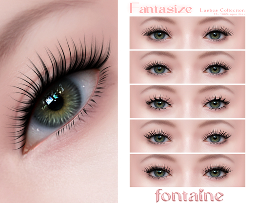 Fontaine Cosmetics - Fantasize Lashes Collection - DEMO