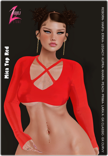 ::Z:: Mica: Top Red