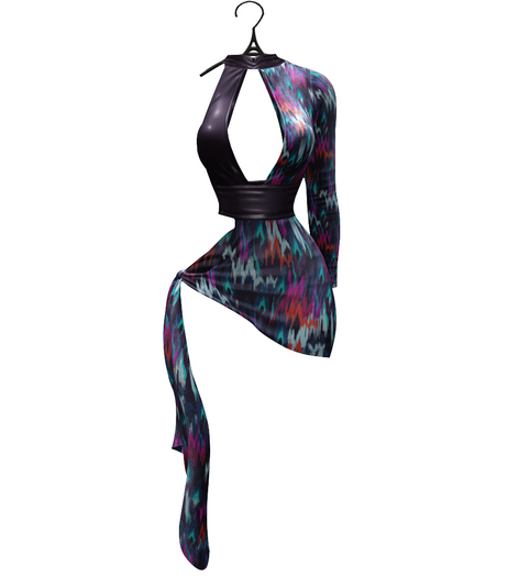 aprelle candice dress abstract