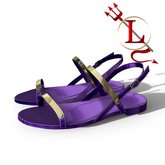 Purple Lucya Sandals LaraX