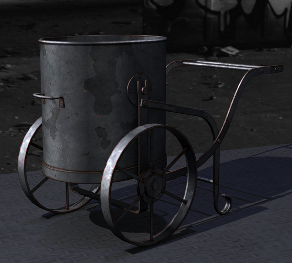 {Unflat Stuff} Garden Water Cart