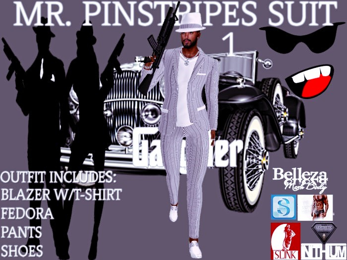 (SF) Mr. Pinstripes Suit 1