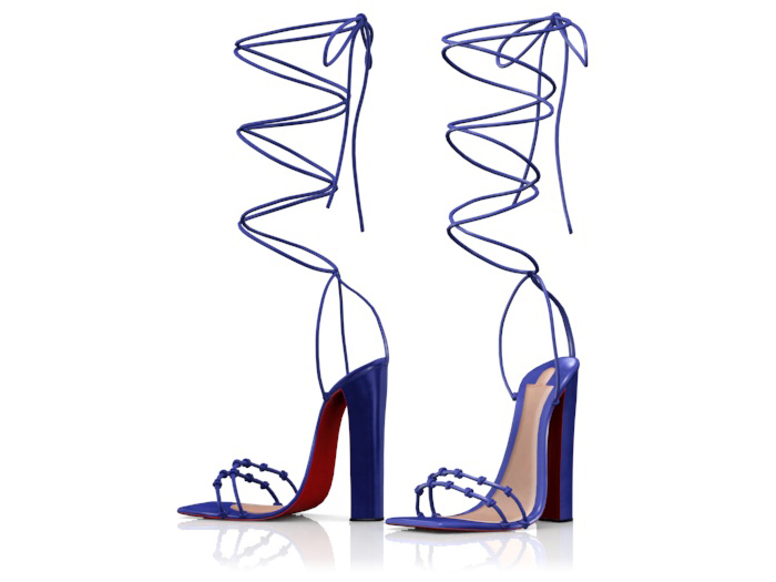 Garbaggio // Sheena Sandals - Blue