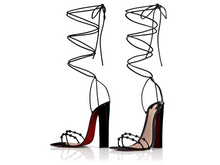 Garbaggio // Sheena Sandals - Black