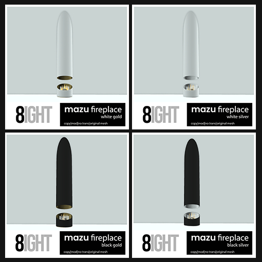 8 Mazu Fireplace - Fatpack