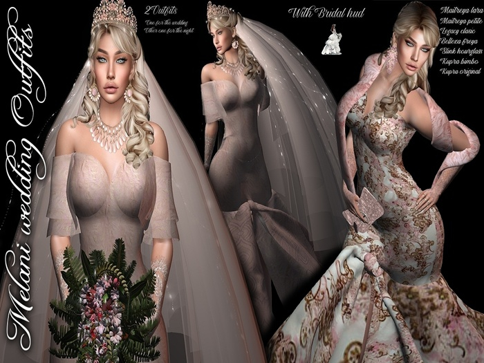 MELANI WEDDING OUTFITS