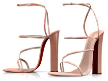 Garbaggio // Audrey Sandals - Nude