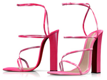 Garbaggio // Audrey Sandals - Fuchsia
