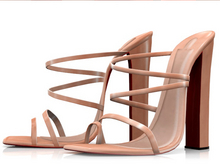 Garbaggio // Melora Sandals - Nude