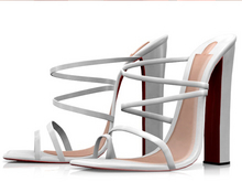 Garbaggio // Melora Sandals - White