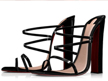 Garbaggio // Melora Sandals - Black