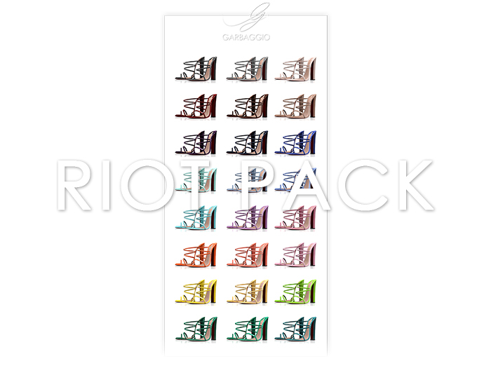 Garbaggio // Melora Sandals - Riot Pack