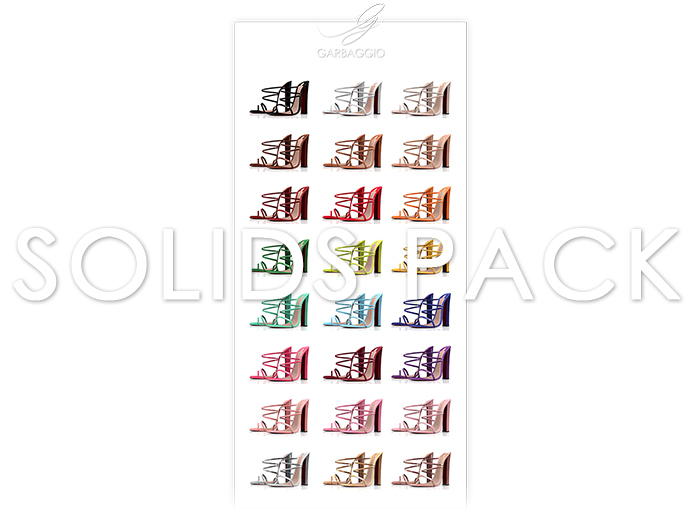 Garbaggio // Melora Sandals - Solids Pack