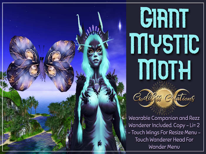 )O( GC: Giant Mystic Moth Pet
