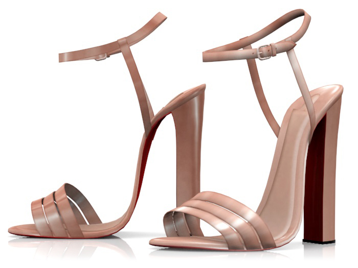 Garbaggio // Ryann Sandals - Nude