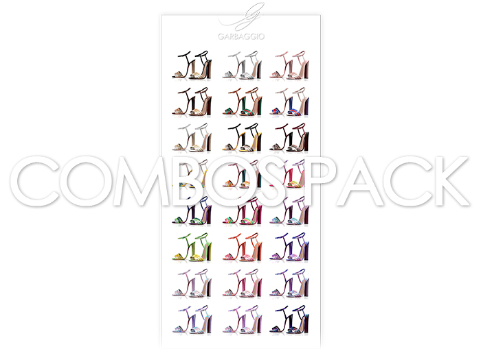 Garbaggio // Ryann Sandals - Combos Pack
