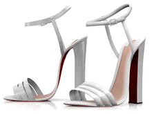 Garbaggio // Ryann Sandals - White