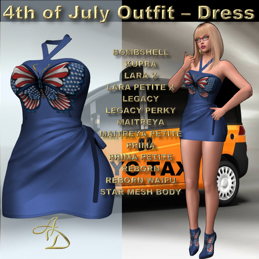 4th OF JULY OUTFIT-DRESS DEMO