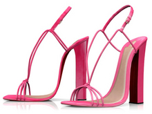 Garbaggio // Moira Sandals - Fuchsia