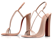 Garbaggio // Moira Sandals - Nude