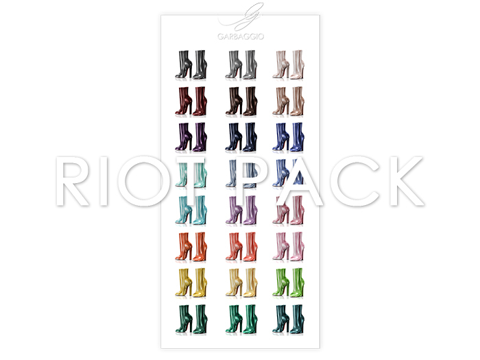 Garbaggio // Erika Boots - Riot Pack