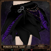 =^.^= Curious Kitties - Punkish Pixie Skirt - Purple