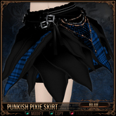 =^.^= Curious Kitties - Punkish Pixie Skirt - Blue