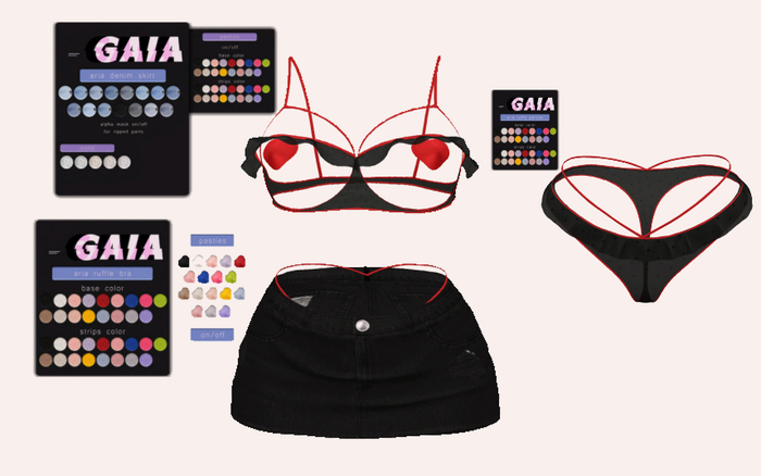 Gaia - aria COMPLETE SET RARES