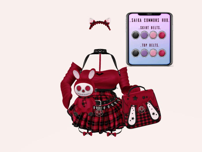 Luas Saika Complete Set RED - MAITREYA